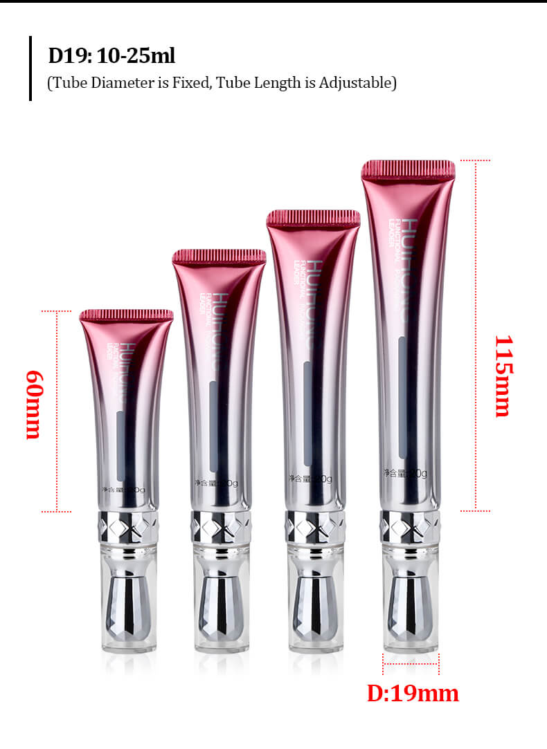 Custom eye cream tube