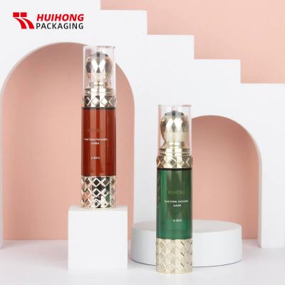 ขวดนวดลูกกลิ้งหน้า Essence 30ml พร้อมขวด PETG รูปร่างเพชร