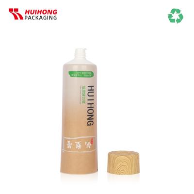 หลอดครีมบรรจุภัณฑ์พลาสติกกระดาษรีไซเคิล D40 รีฟิลสำหรับโลชั่น

