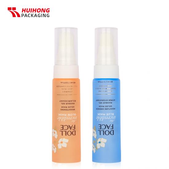 Massage Brush Face Cream Tube